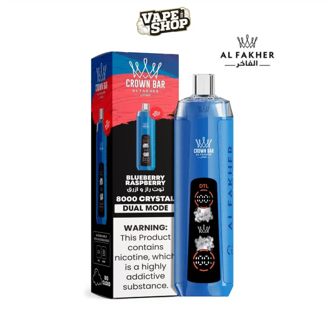 Al Fakher Crystal 8K – Blueberry Raspberry