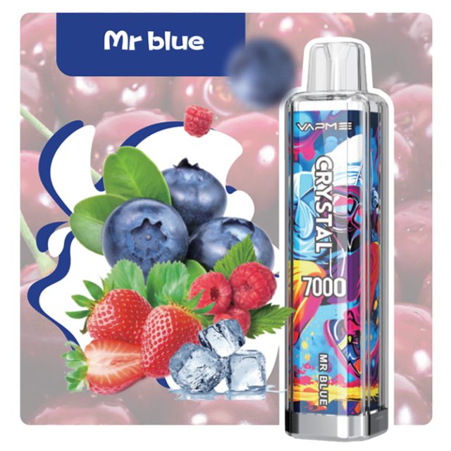 Vapme Crystal 7000 – Mr Blue