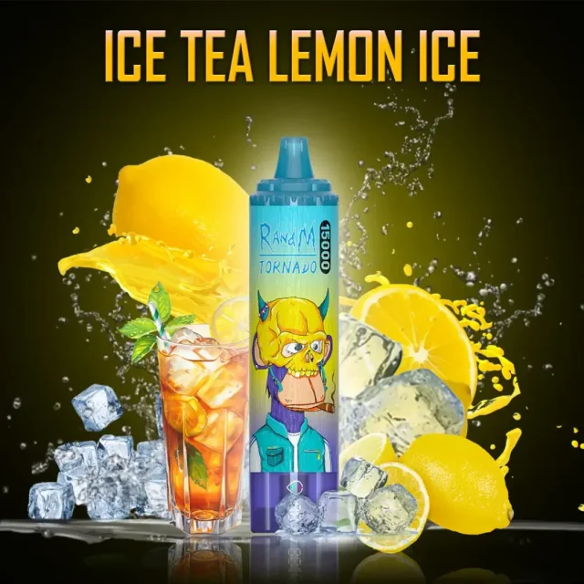 RandM Tornado 15000 – Ice Tea Lemon Ice