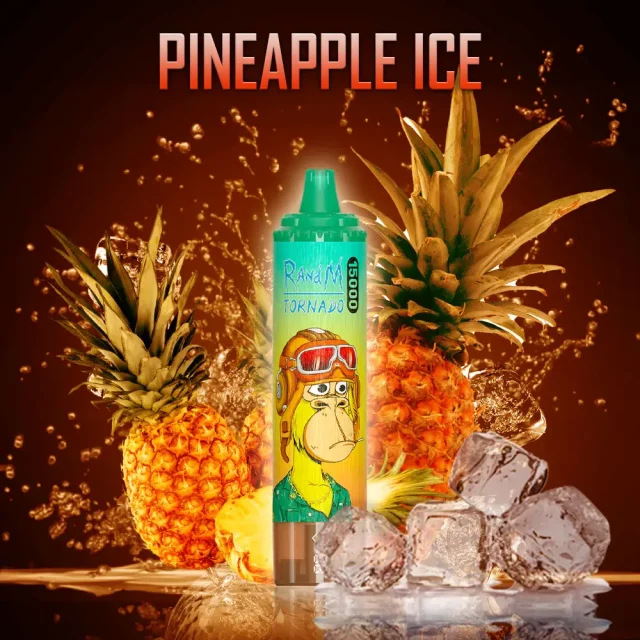 RandM Tornado 15000 – Pineapple Ice